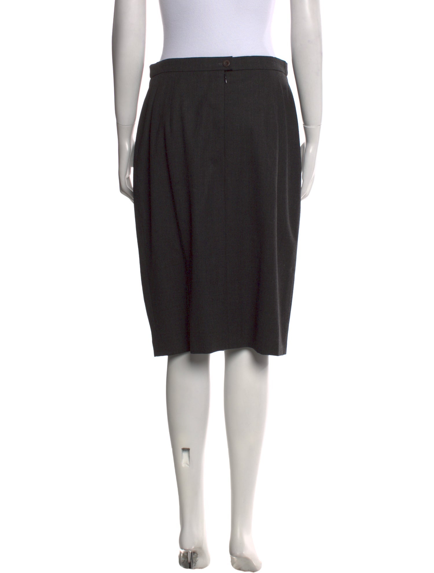Escada Wool Knee-Length Skirt
